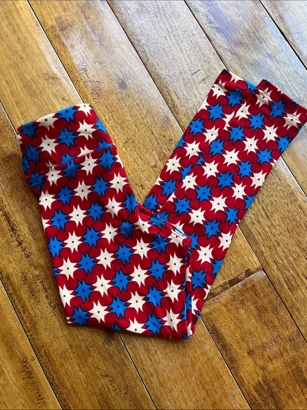NWT Lularoe kids leggings 4th of July
